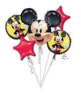 Mickey Mouse Forever Bouquet Foil Balloon