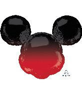 27" Mickey Mouse Forever Ombré SuperShape Foil Balloon