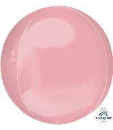 21" Jumbo Pastel Pink Orbz Foil Balloon