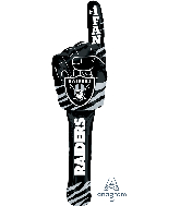 30"  Airfill Raiders  NFL Team Spirit Stick