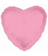 18" CTI Brand Pink Heart Foil Balloon