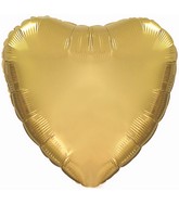 18" CTI Brand Antique Gold Heart