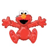 26" Airfill Only Sesame Street Elmo Multi-Balloon Foil Balloon