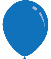 5" Metallic Blue Decomex Latex Balloons (100 Per Bag)