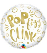 18" Pop Fizz Clink Foil Balloon