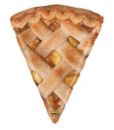 34" Mighty Bright Shape Mighty Apple Pie Foil Balloon
