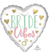 18" Bride Vibes Bridal Shower Foil Balloon