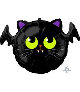 20" Batcat Foil Balloon