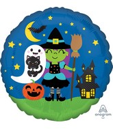 18" Halloween Crew Foil Balloon