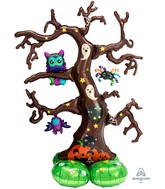 62" Airfill Only Airloonz Consumer Inflatable Creepy Tree Foil Balloon