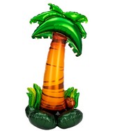 58" Airfill Only Airloonz Consumer Inflatable Palm Tree Foil Balloon
