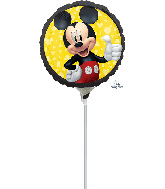 9" Airfill Only Mickey Mouse Forever Foil Balloon