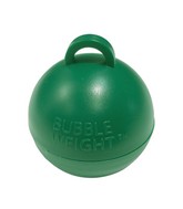35 Gram Bubble Balloon Weight (10 Per Bag): Jungle Green
