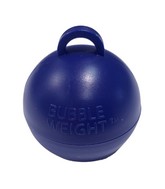 35 Gram Bubble Balloon Weight (10 Per Bag): Navy Blue