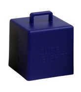 65 Gram Cube Weight: Navy Blue