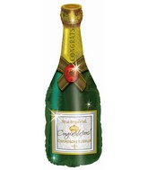 35" Congratulations Champagne Bottle