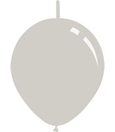 11" Deco Grey Decomex Linking Latex Balloons (100 Per Bag)