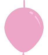 11" Metallic Pink Decomex Linking Latex Balloons (100 Per Bag)
