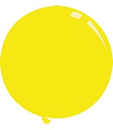 36" Standard Yellow Decomex Latex Balloons (5 Per Bag)
