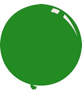 36" Standard Forest Green Decomex Latex Balloons (5 Per Bag)