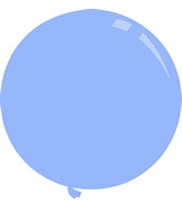36" Deco Baby Blue Decomex Latex Balloons (5 Per Bag)