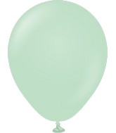 5" Kalisan Latex Balloons Pastel Matte Macaroon Green (50 Per Bag)