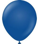 18" Kalisan Latex Balloons Standard Dark Blue (25 Per Bag)