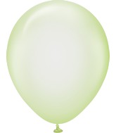 12" Kalisan Latex Balloons Pure Crystal Pastel Green (50 Per Bag)