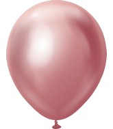 12" Kalisan Latex Balloons Mirror Pink (50 Per Bag)