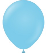 18" Kalisan Latex Balloons Standard Baby Blue (25 Per Bag)