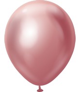 18" Kalisan Latex Balloons Mirror Pink (25 Per Bag)
