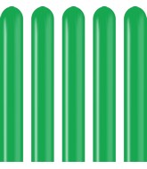 260K Kalisan Twisting Latex Balloons Standard Green (50 Per Bag)