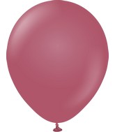 18" Kalisan Latex Balloons Retro Wild Berry (25 Per Bag)