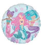 18" Shimmering Mermaid Foil Balloon