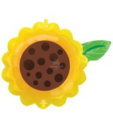 19" Sunflower Foil Balloon