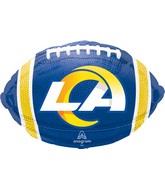 17" NFL Football Los Angeles Rams Foil Balloon