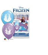 12" Latex Balloons (6 Per Bag) Special Assortment Frozen Ii