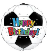 18" Football Birthday Oaktree Foil Balloon
