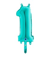14" Airfill Only (self sealing) Number 1 Tiffany Balloon