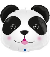 29" Panda Head Foil Balloon