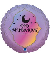 18" Eid Mubarak Foil Balloon