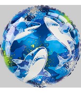 18" Shark Foil Balloon