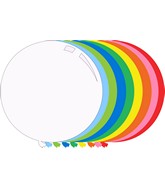 36" Assorted Colors Decomex Latex Balloons (5 Per Bag)