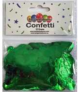 Balloon Confetti Dots 22 Grams Foil Green 1CM-Round