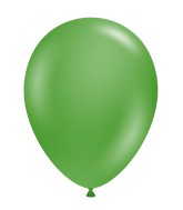 11" Standard Green Tuftex Latex Balloons (100 Per Bag)