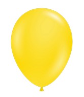 5 Inch Tuftex Latex Balloons (50 Per Bag) Yellow