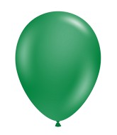 5" Crystal Emerald Green Tuftex Latex Balloons 100 Per Bag