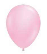17" Pastel Baby Pink Tuftex Latex Balloons 50 Per Bag
