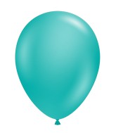 17" Pastel Teal Tuftex Latex Balloons 50 Per Bag