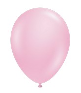 17" Pearl Metallic Shimmering Pink Tuftex Latex Balloons (50 Per Bag)